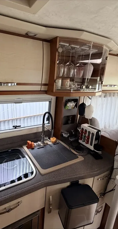 Coffee machine in the vehicle
